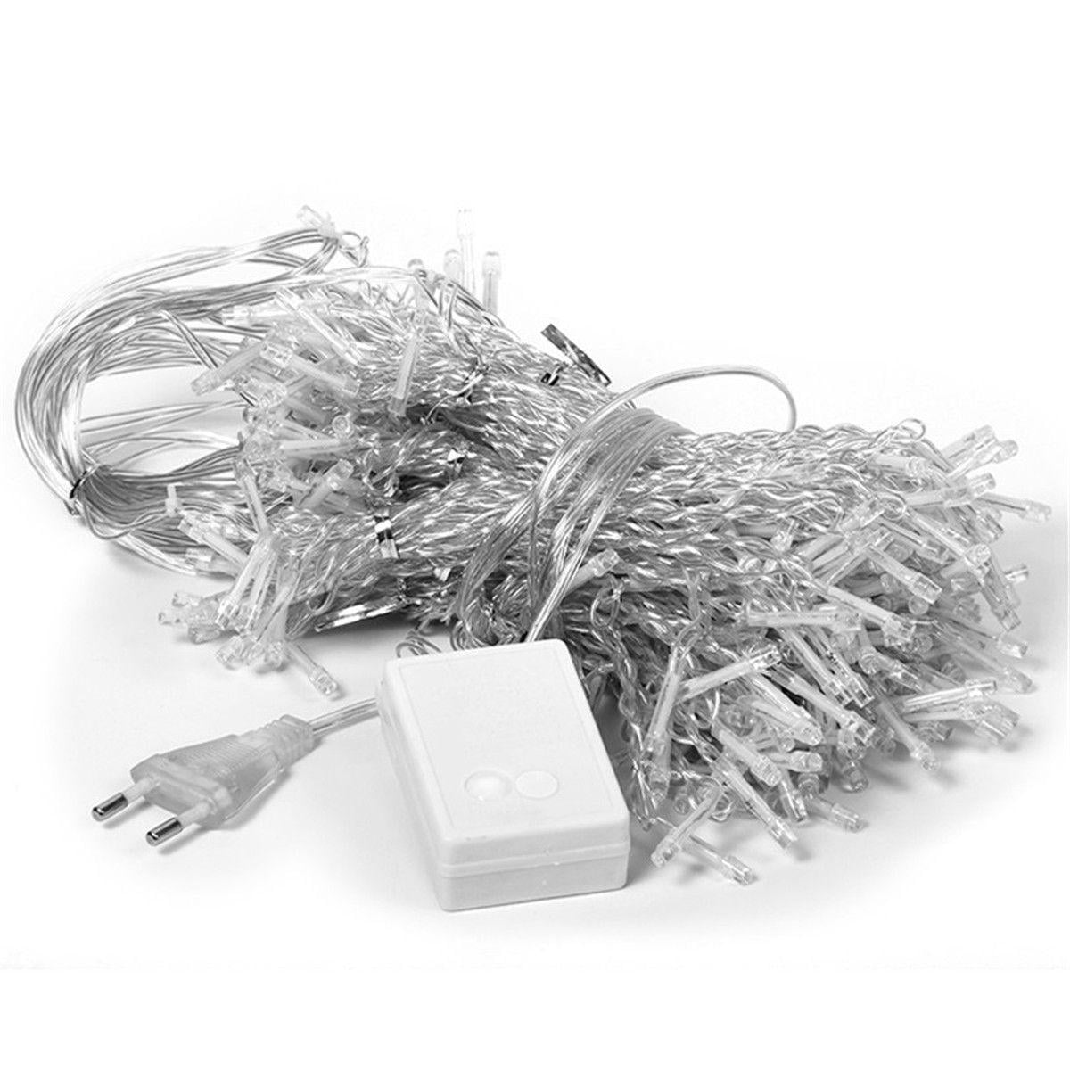 Гирлянда новогодняя светодиодная 300 Led 25 м Белый