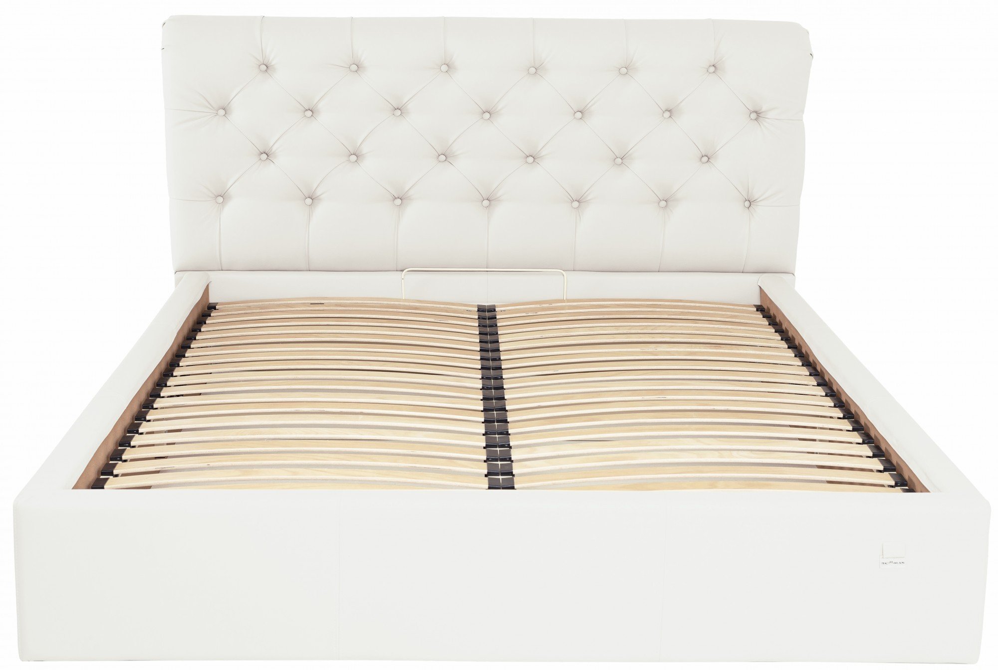 Кровать с подъемным механизмом двуспальная London Comfort Флай 2200 I 180х190 см Белый