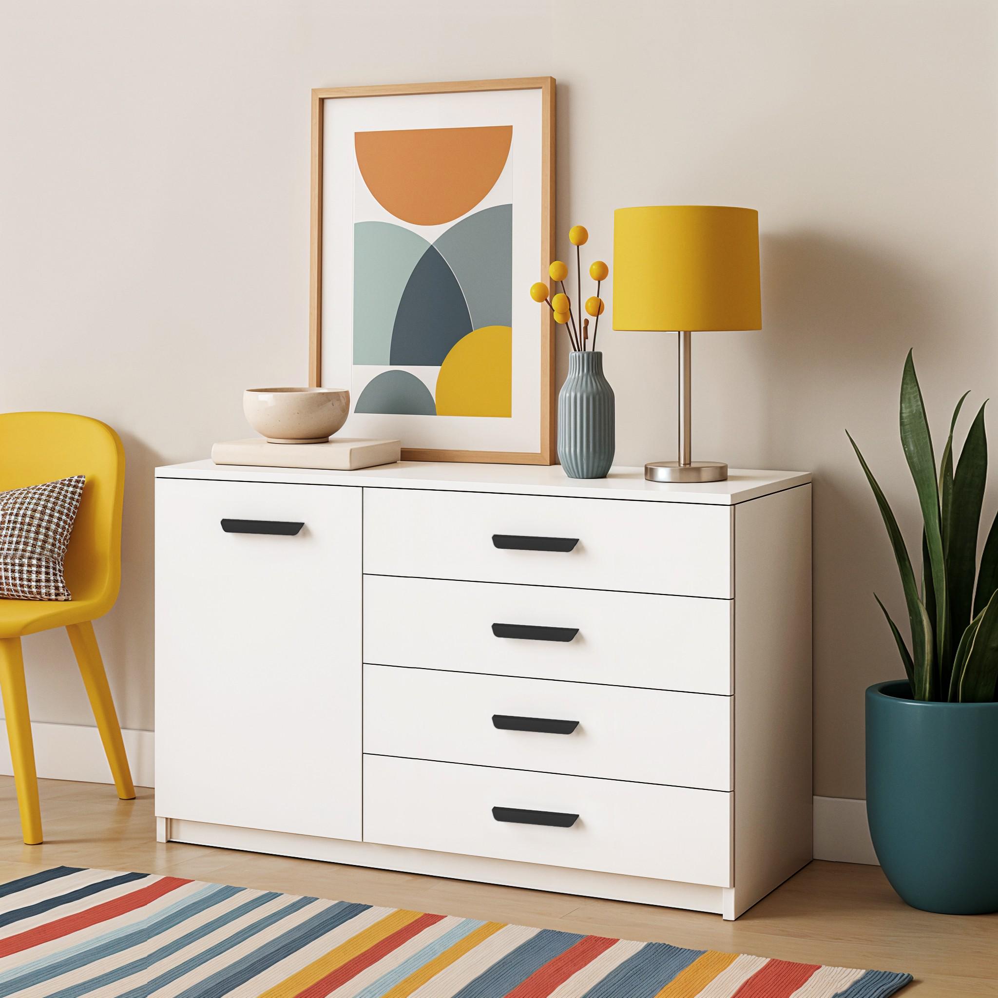 Комод Milan 1100х410х800 мм Білий Комод Milan 1100х410х800 мм Білий