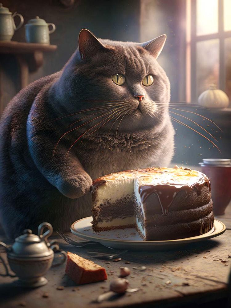 Алмазна мозаїка SHLab Солодка спокуса SH-32846 30x40 см (32846)