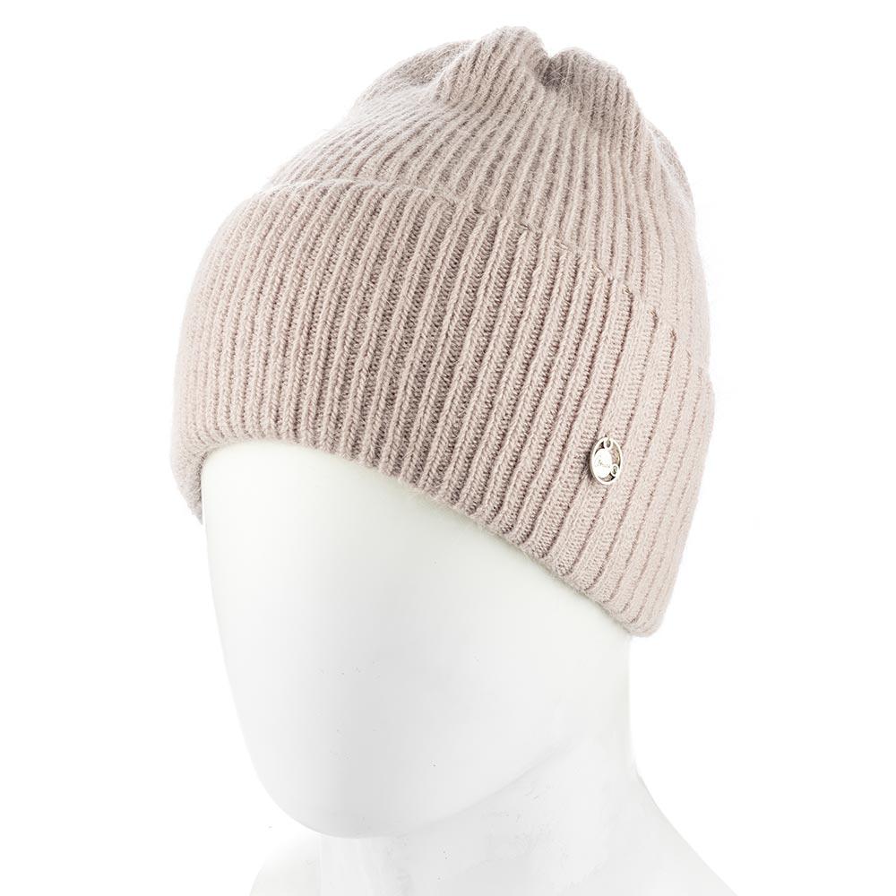 Шапка жіноча ангорова зверху зібрана Atrics WH909 утеплена флісом з відворотом Бежевий - фото 1 Шапка жіноча ангорова зверху зібрана Atrics WH909 утеплена флісом з відворотом Бежевий - фото 1