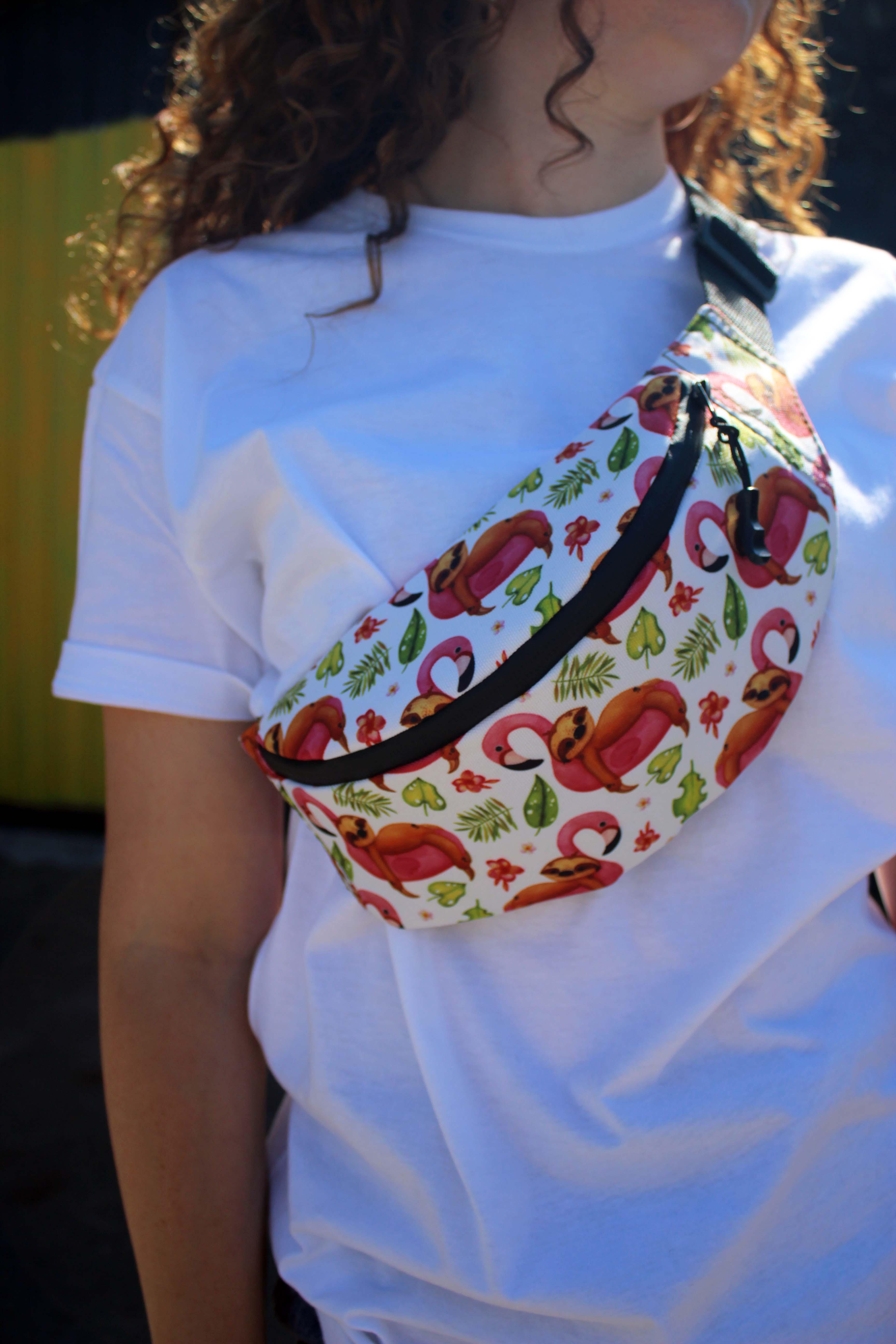 Сумка бананка Лінивець (BT-030) - фото 4 Сумка бананка Лінивець (BT-030) - фото 4