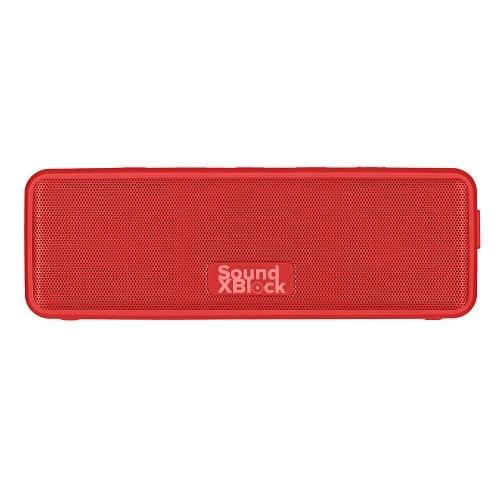 Портативна колонка 2E BSSXBWRD SoundXBlock TWS MP3 Wireless Waterproof 20 Вт Red (13103962) - фото 1