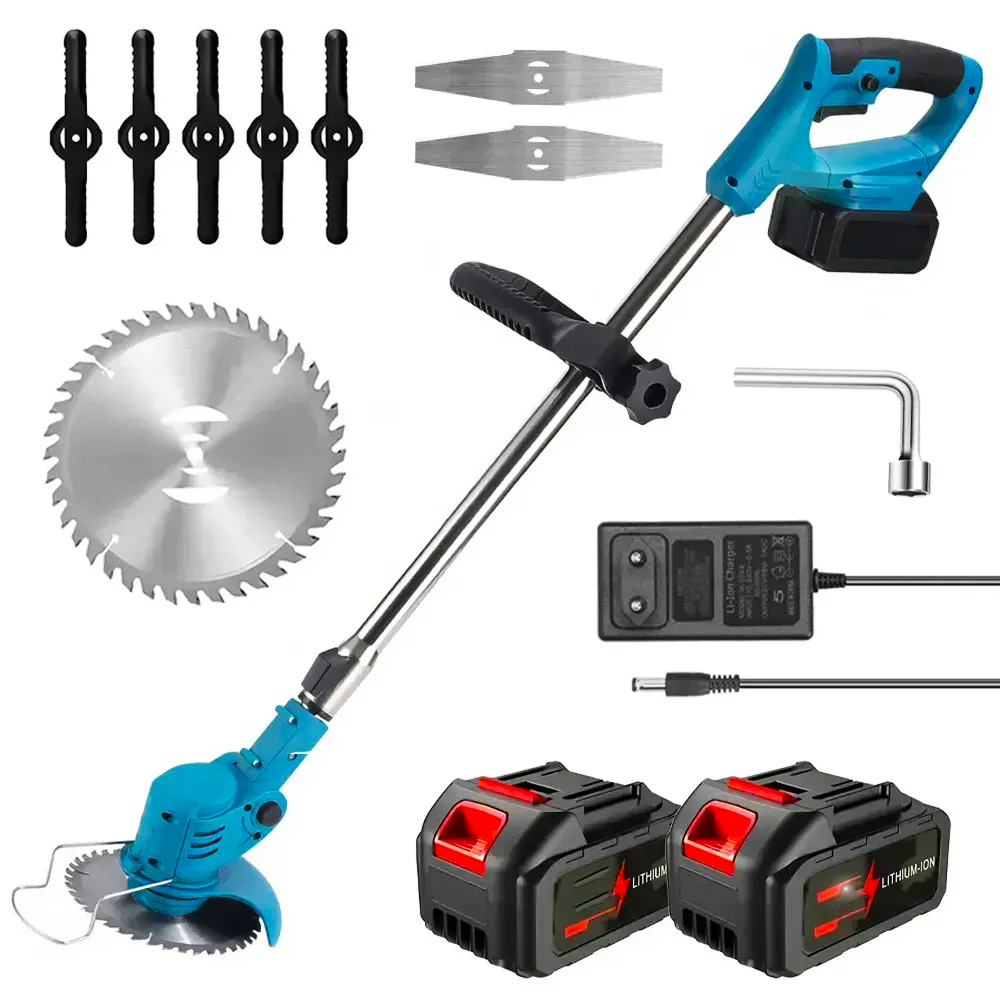 Газонокосарка акумуляторна MK-150B і 2 акумулятори 21В (234575482)