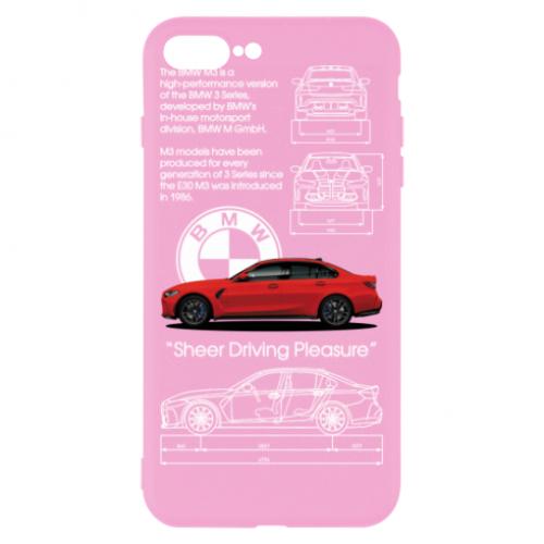 Чехол для iPhone 8 Plus BMW M3 Car