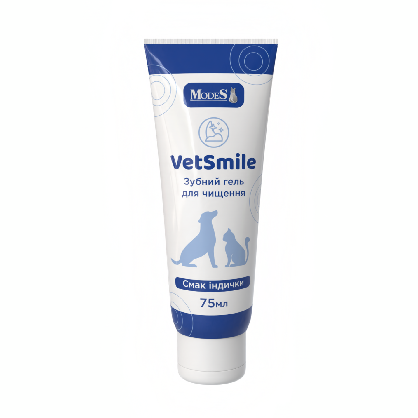 Зубний гель VetSmile ModeS для чищення для котів і собак 75 мл (27882988)