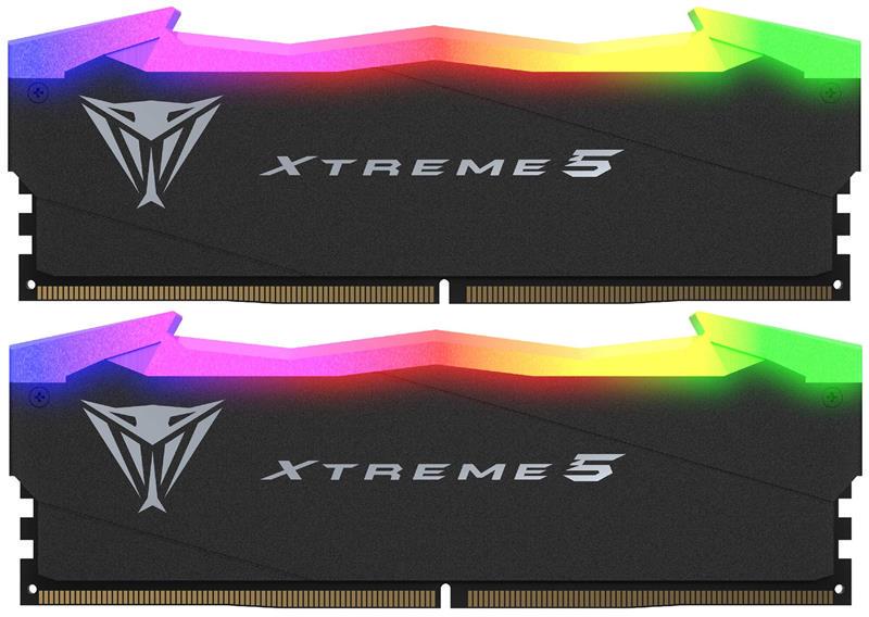 Оперативная память Patriot Viper Xtreme 5 RGB DDR5 2x16GB/7800 (PVXR532G78C38K)