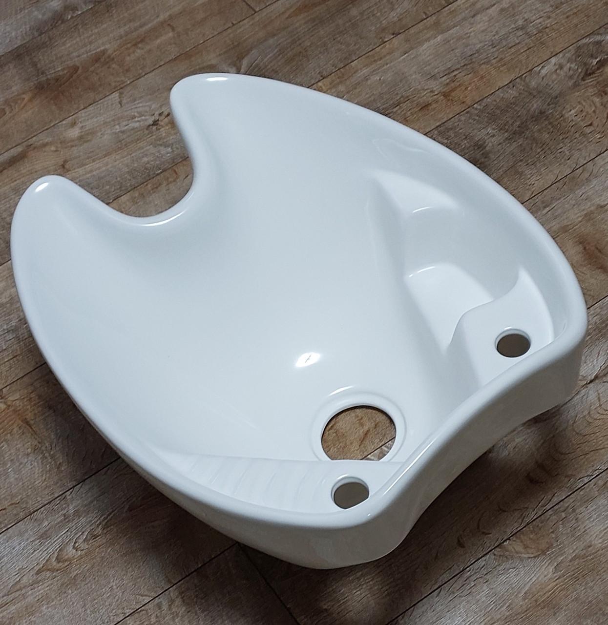 Раковина керамічна до перукарської мийки ДенІС professional 020 COSMO Білий (1453070561) - фото 3