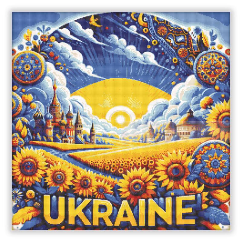 Алмазная вышивка ТМ Алмазная Мозаика Украина 60x60 см (DM.463)