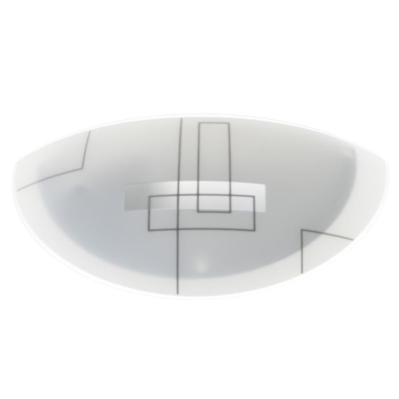 Бра настенное накладное в ванную половинка Brille W-486/1 171390