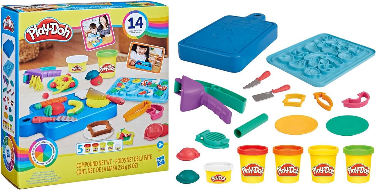 Ігровий набір для ліплення пластилін Play-Doh Маленький кухар (F6904) - фото 1