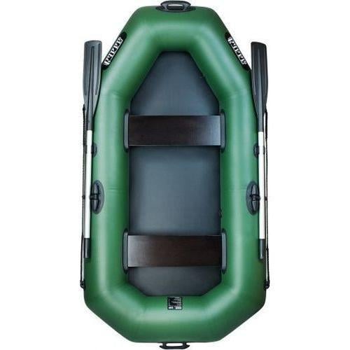 Надувная лодка Ладья ЛТ-240АБ ПВХ 2-х местная/гребная/без днища/привальный брус
