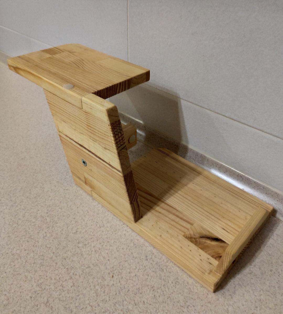 Держатель для туалетной бумаги с полочкой деревянная (2088465289) - фото 2 Держатель для туалетной бумаги с полочкой деревянная (2088465289) - фото 2