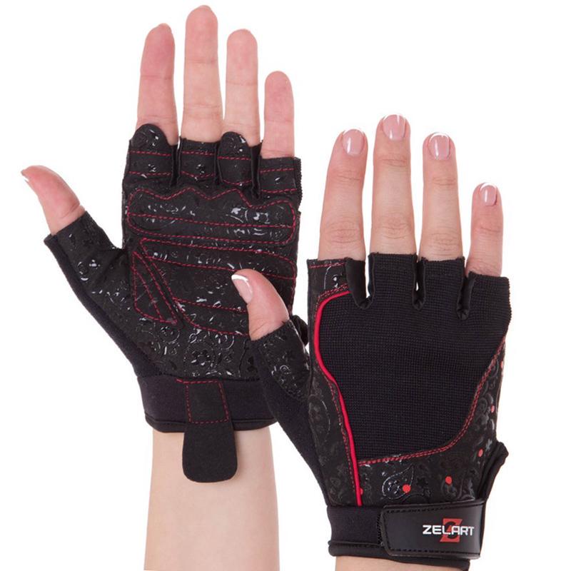 Перчатки для фитнеса Zelart SB-161736 S Черный (07363053)