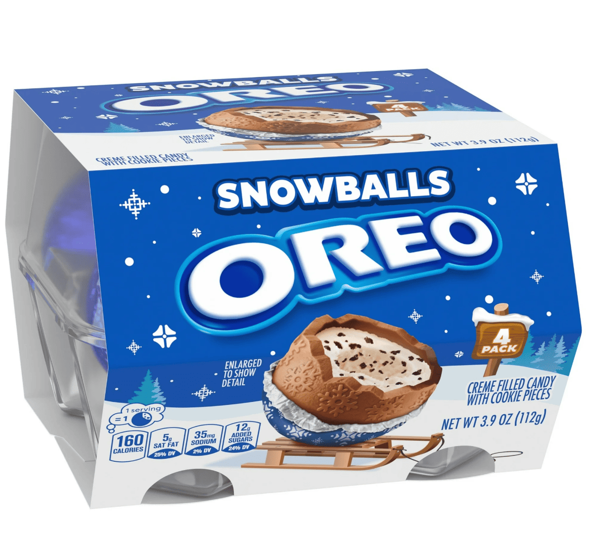 Шоколадні кульки Oreo Chocolate Snowballs 4 шт. 112 г (2858521294)