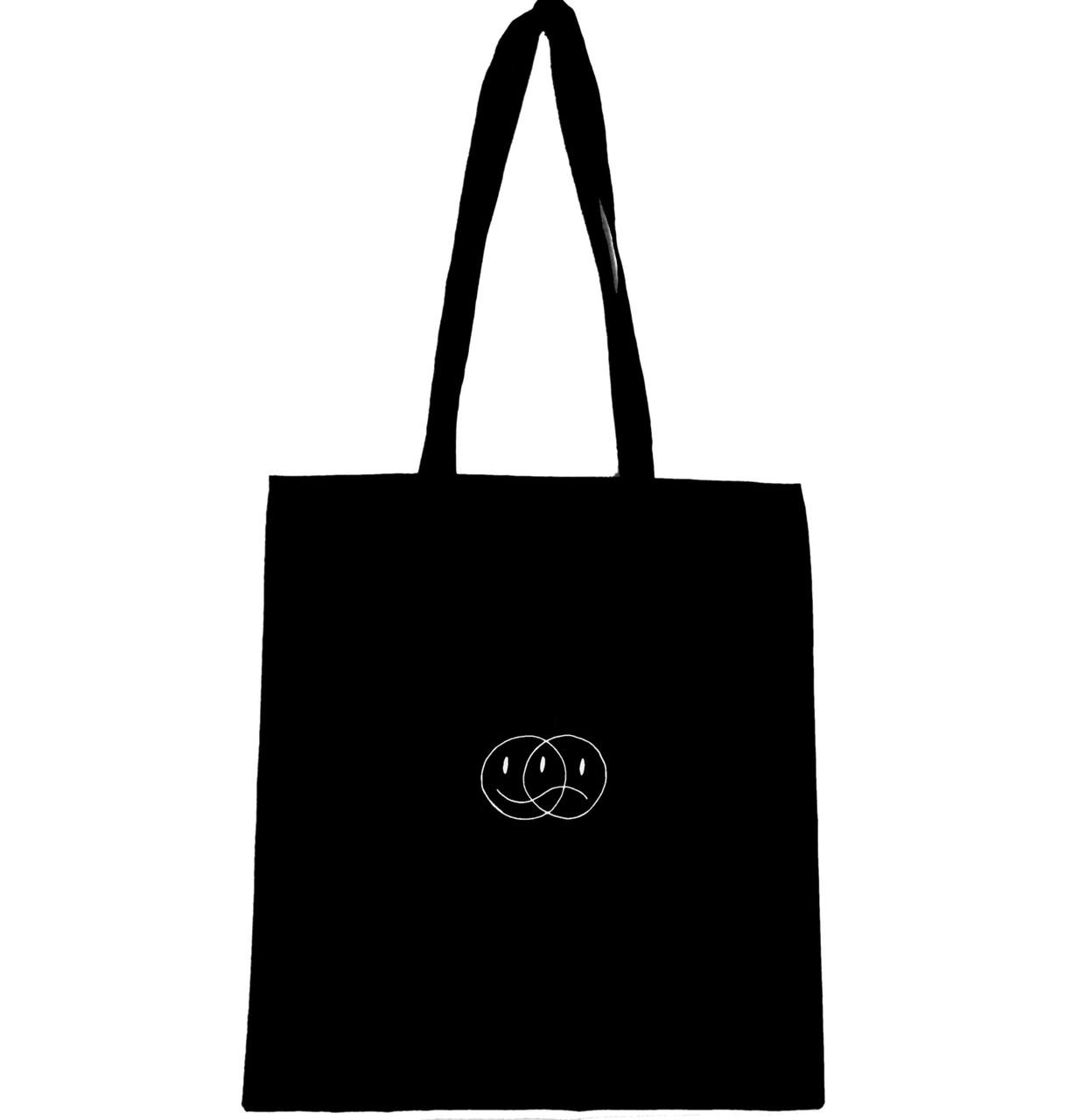 Еко-сумка з принтом Smiles (580) Еко-сумка з принтом Smiles (580)