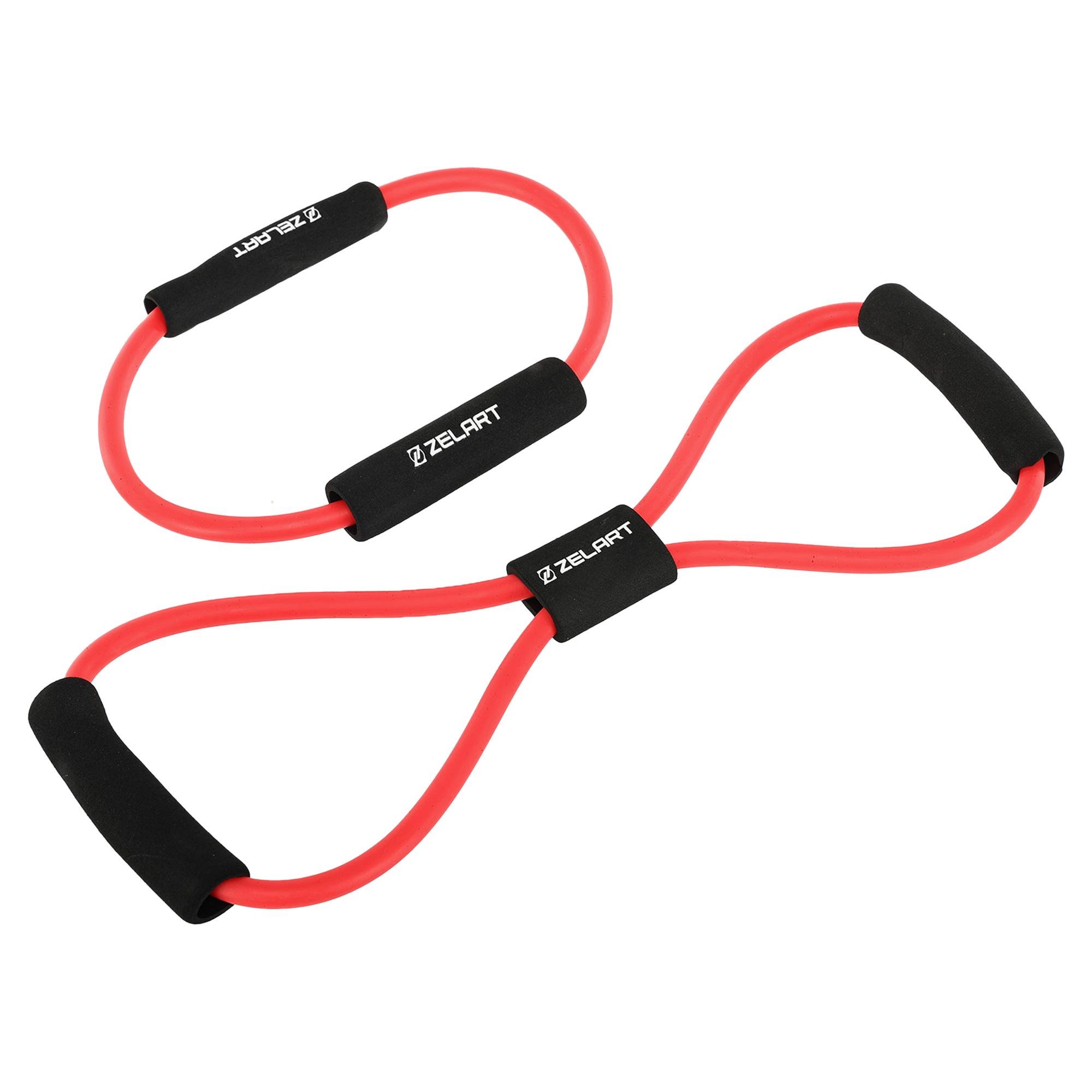 Набор эспандеров трубчатых Zelart FI-5356 TPR джгут d 11x7 мм 100 см/d 11x7 мм 60 см 2 шт. (FI-5356)