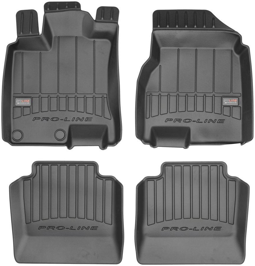 3D коврик в салон Frogum Proline Nissan Qashqai I +2 2006-2013 резиновый (3D407268)