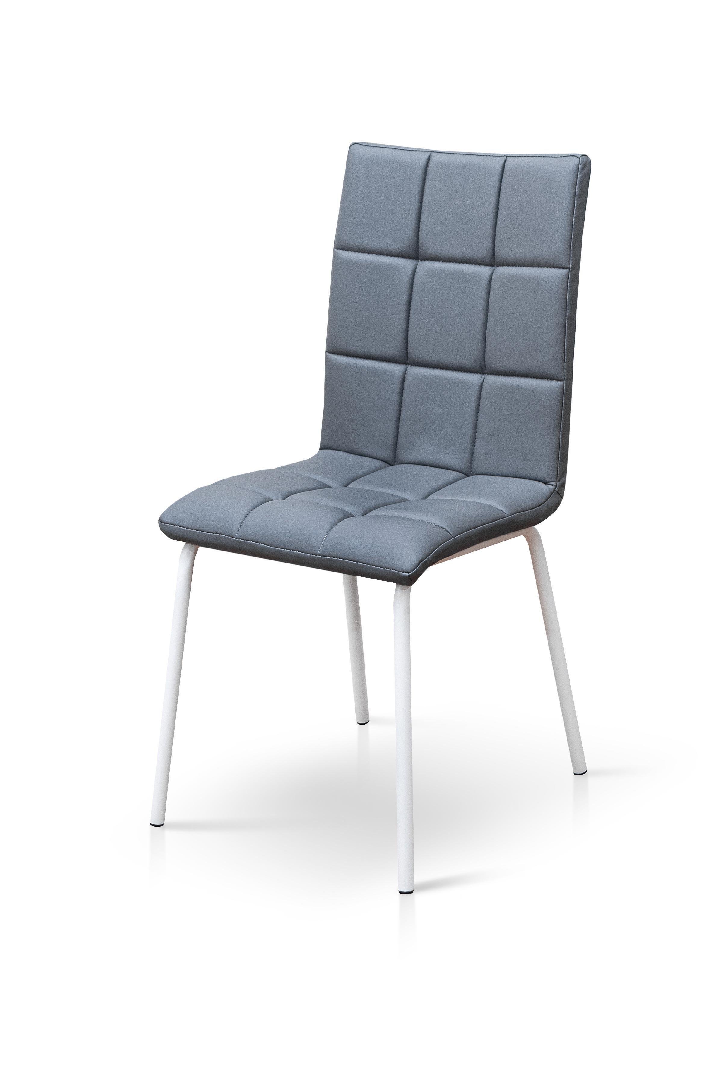 Стілець для кухні та вітальні Аманда Аманда 520х870х430 мм Білий/Сірий (GAА0053468) - фото 1 Стілець для кухні та вітальні Аманда Аманда 520х870х430 мм Білий/Сірий (GAА0053468) - фото 1