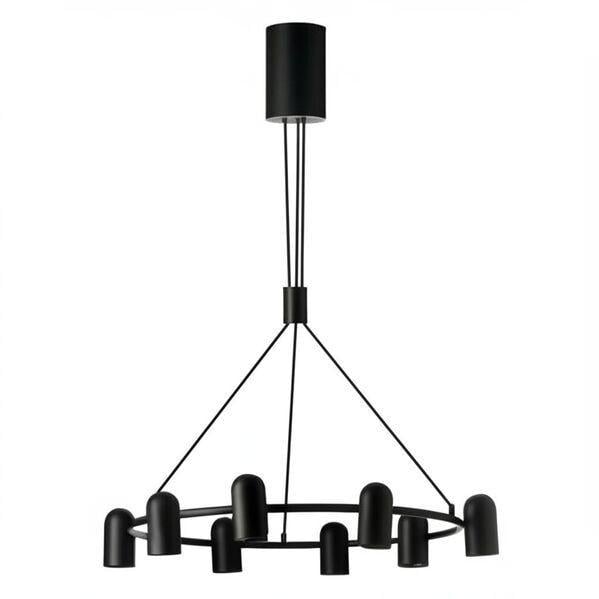 Люстра Azzardo AZ5732 VIVI PENDANT 8 BK/BK Люстра Azzardo AZ5732 VIVI PENDANT 8 BK/BK