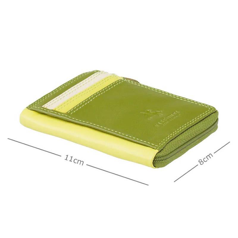 Женский кошелек-картхолдер Visconti RB110 Phi Phi Lime Multi (RB110 LIME M) - фото 3