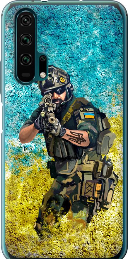 Чехол на Huawei Honor 20 Pro Воин ЗСУ (5311t-1702-42517)