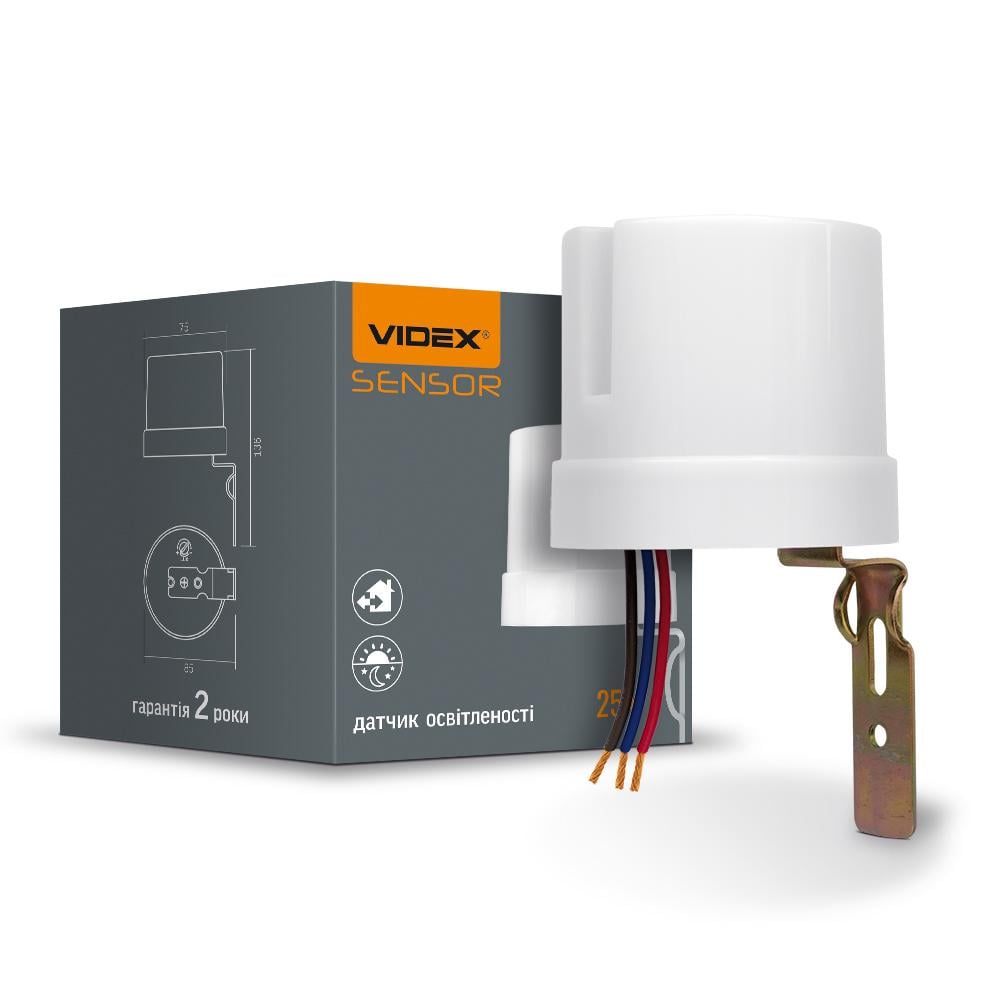 Датчик освещенности VIDEX VL-SN03 25A фотометрический (100408)