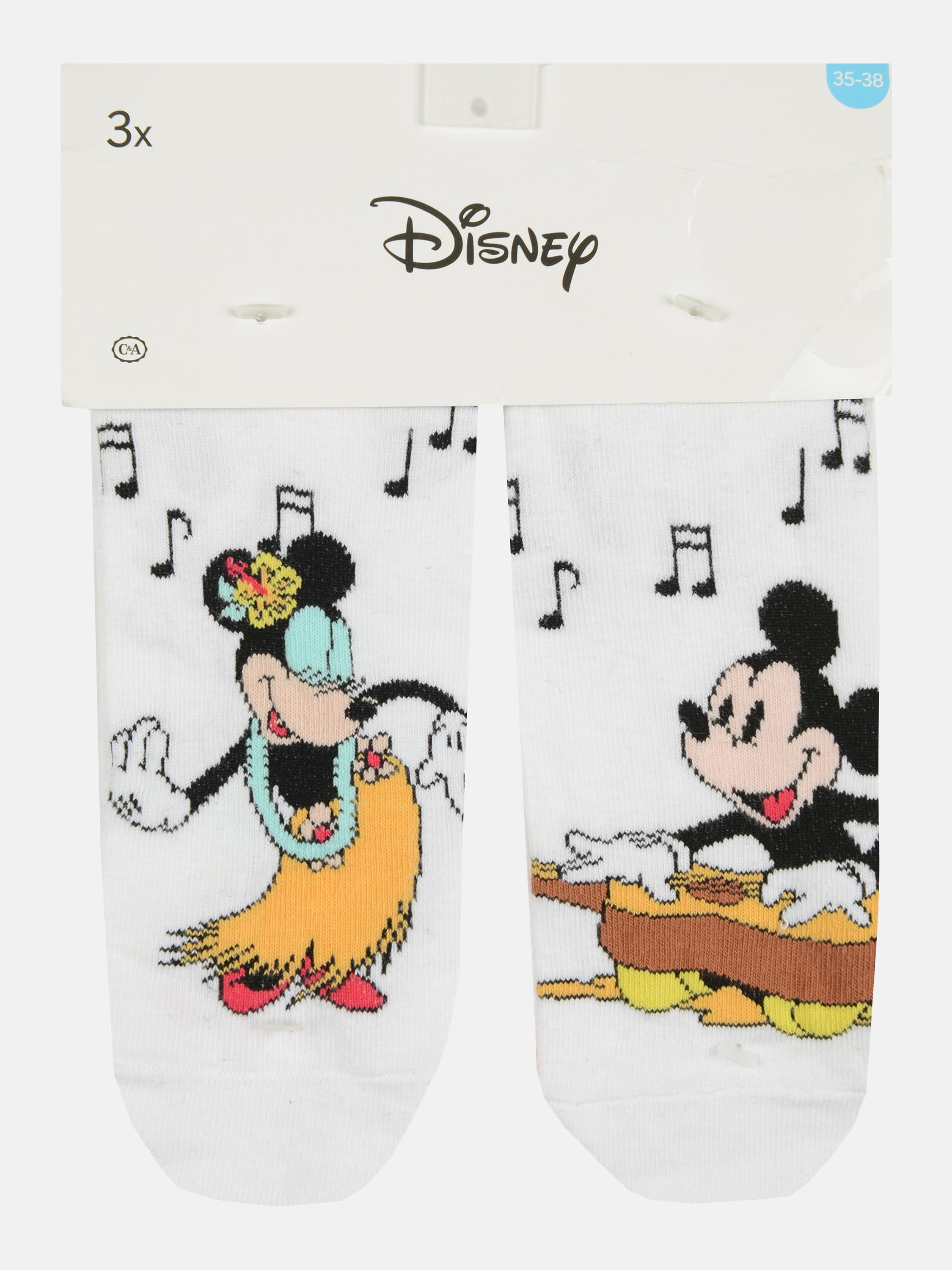 Носки C&A р. 35-38 3 пары Белый (2240179840608)