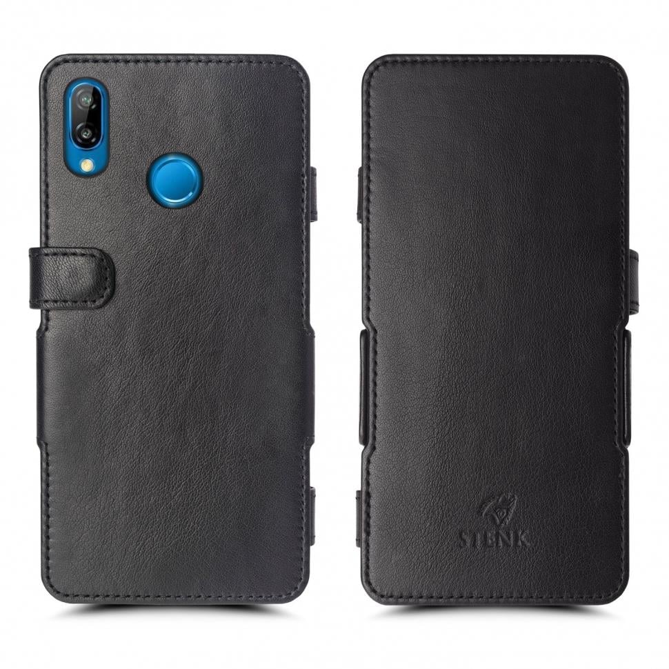 Чехол книжка Stenk Prime для Huawei P20 Lite Черный (60624)