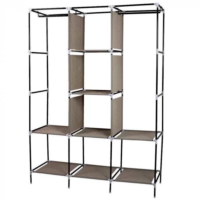 Шкаф тканевый Storage Wardrobe 88130 AN для одежды и обуви складной 175х130х45 см (11071646)