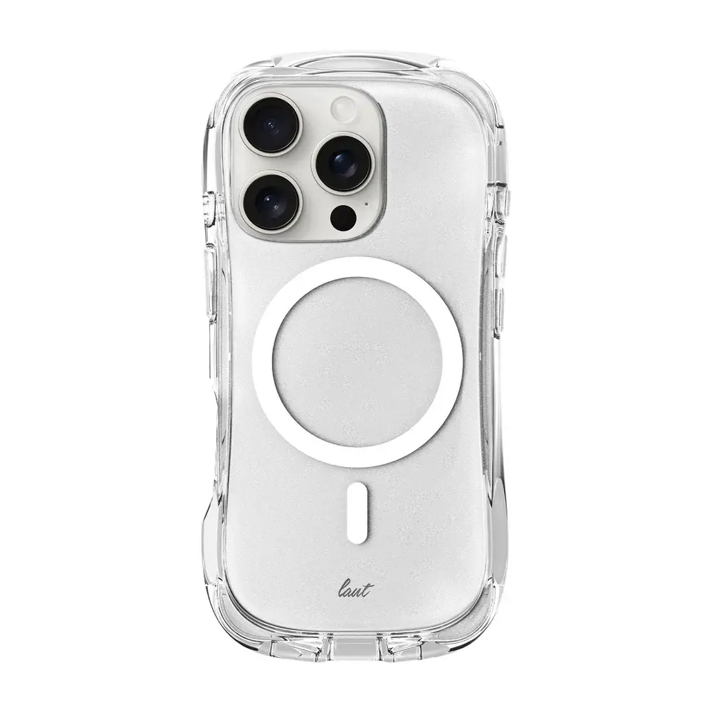 Чехол-накладка Laut POP LUME for iPhone 16 Pro with MagSafe, Crystal (L_IP24B_PL_UC)
