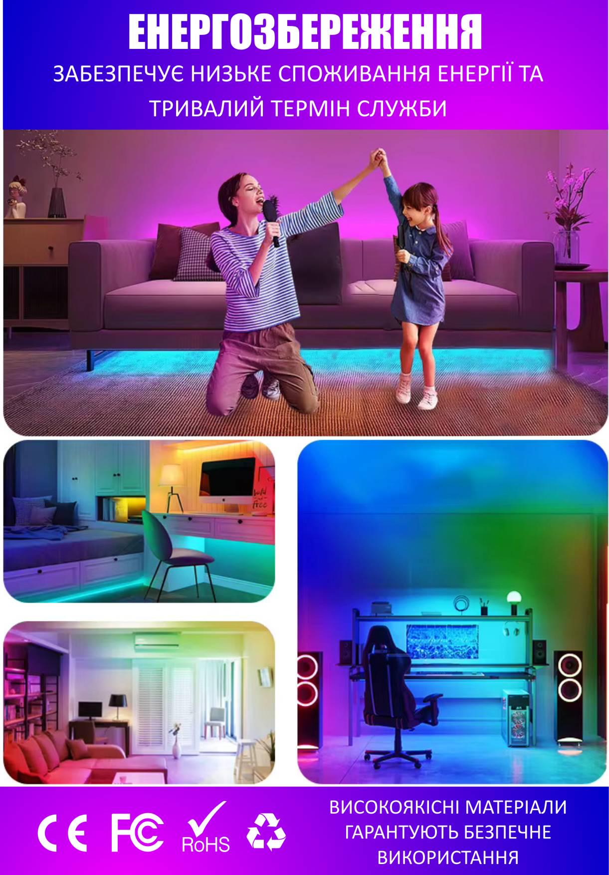 Світильник розумний стельовий RGB CCT Wi-Fi з пультом ДК 24W ø 290 мм (801794) - фото 6