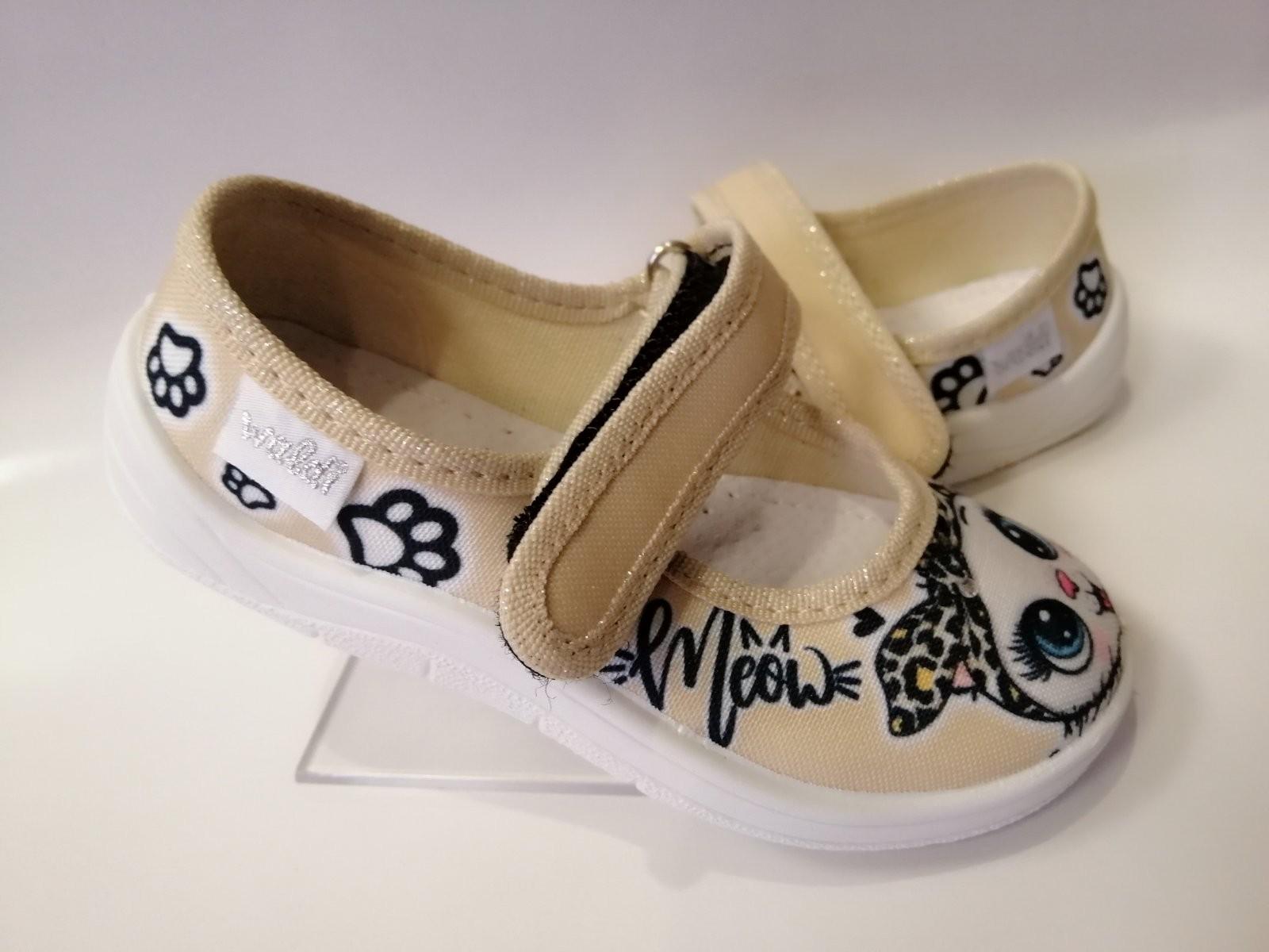 Тапочки для девочки Waldi текстильные р. 28 18 см Желтый (360-373)