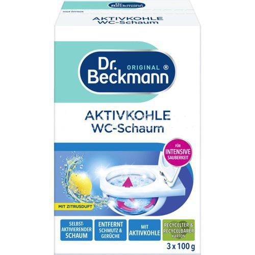 Пена для чистки унитаза с активированным углем Dr. Beckmann по 100 г 3 шт. (2707533) Пена для чистки унитаза с активированным углем Dr. Beckmann по 100 г 3 шт. (2707533)