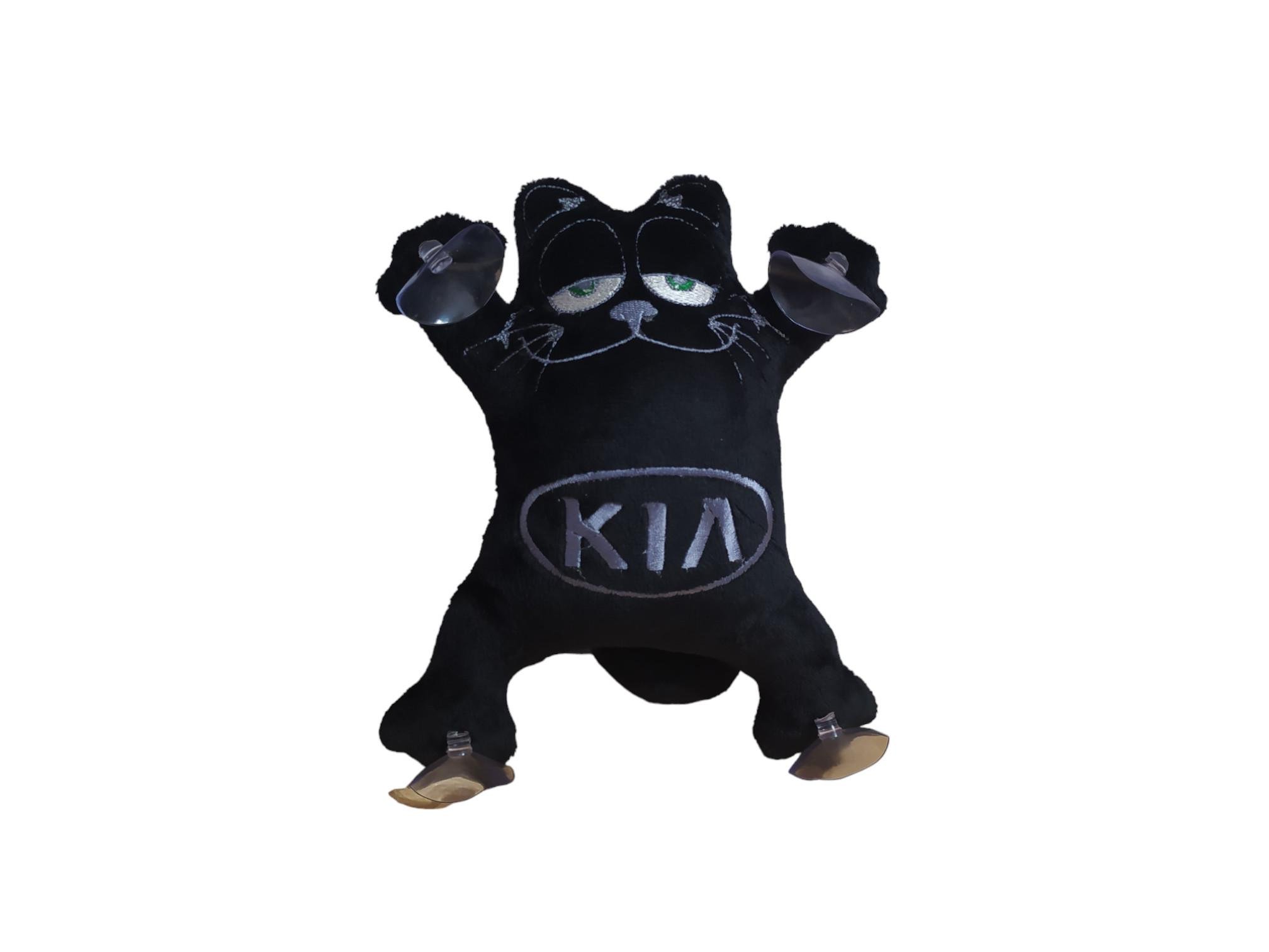 Игрушка в машину кот Саймона с вышивкой KIA Черный (02990) Игрушка в машину кот Саймона с вышивкой KIA Черный (02990)