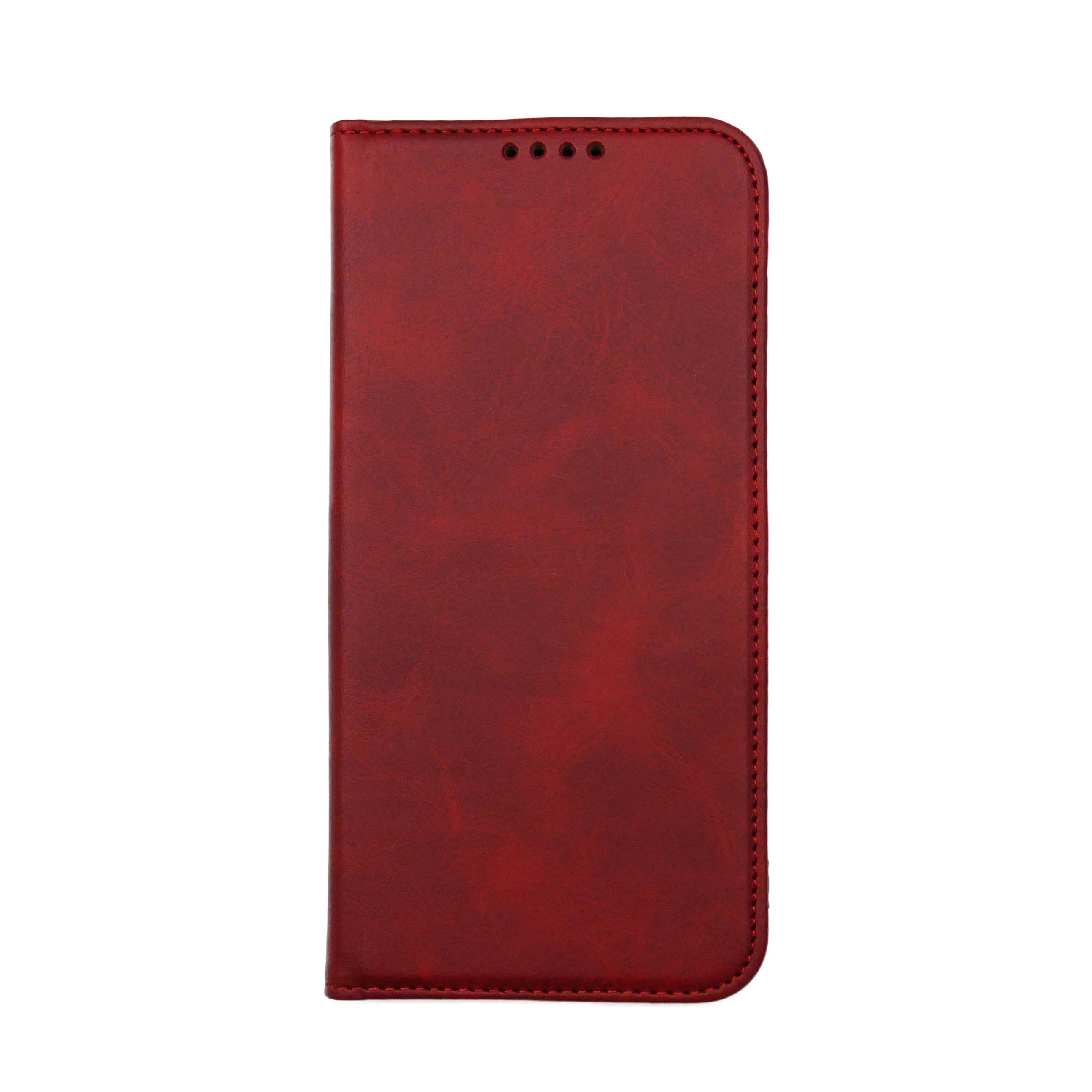Чехол-книжка Premium Samsung A20/A30/M10s (A205//A305/M107) Dark Red