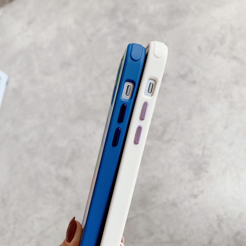 Чехол для iPhone 11 Малиновый Пазл с защитой камеры - фото 6