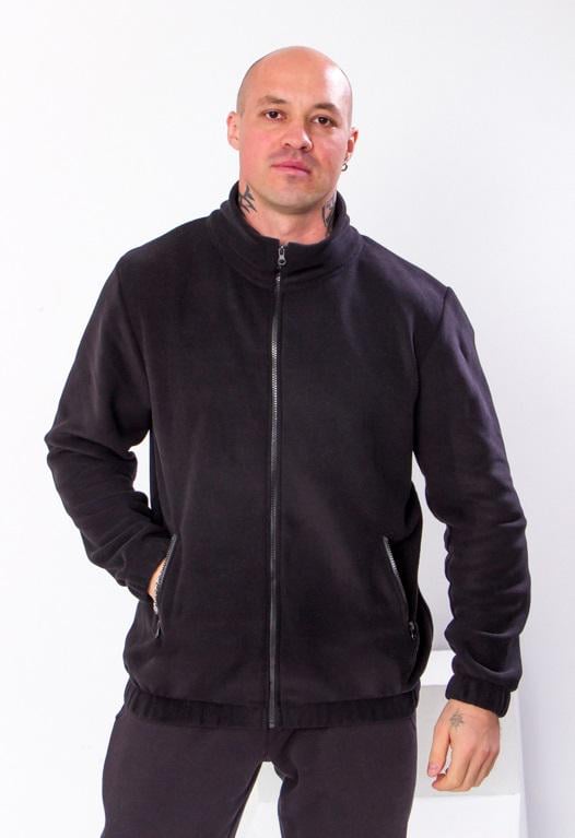 Кофта для мужчин Носи свое флисовая р. 48 Черный (8310-027-v0)