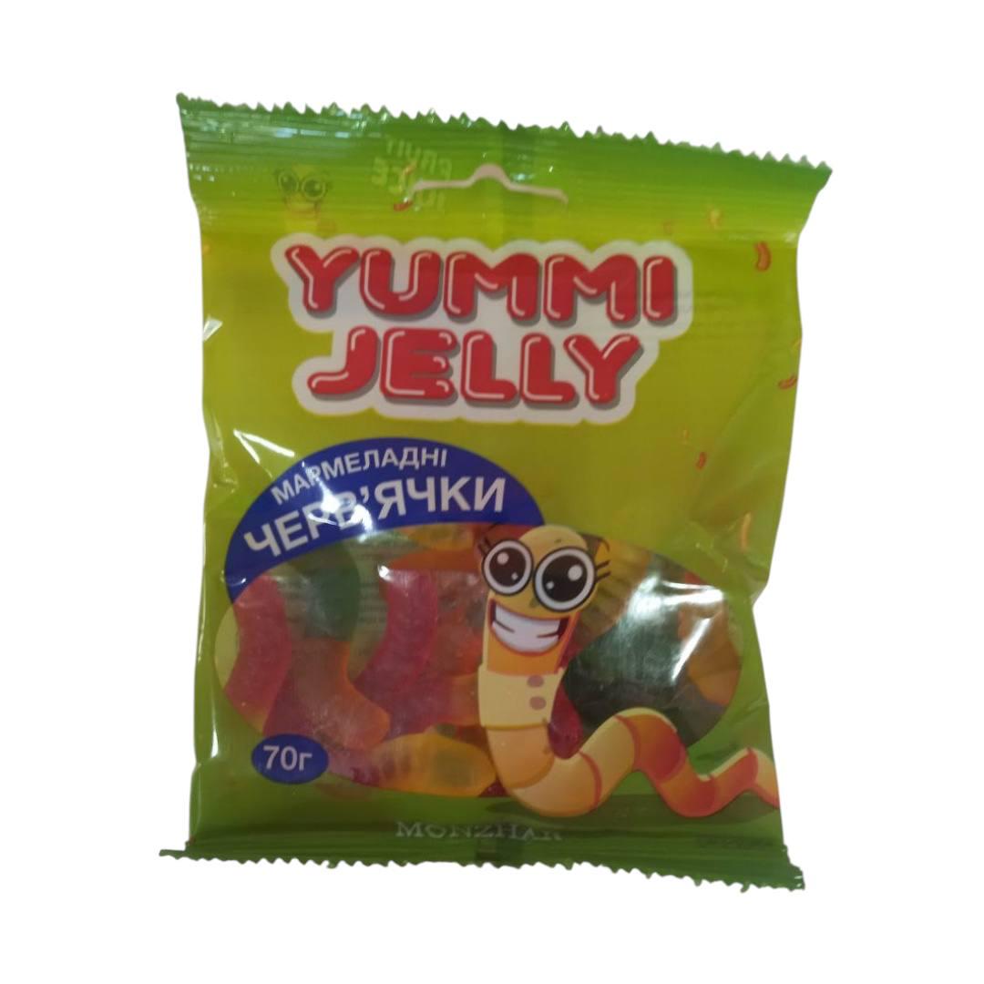 Мармелад жевательный Monzhar Yummi Jelly Червячки 70 г (00000006348)