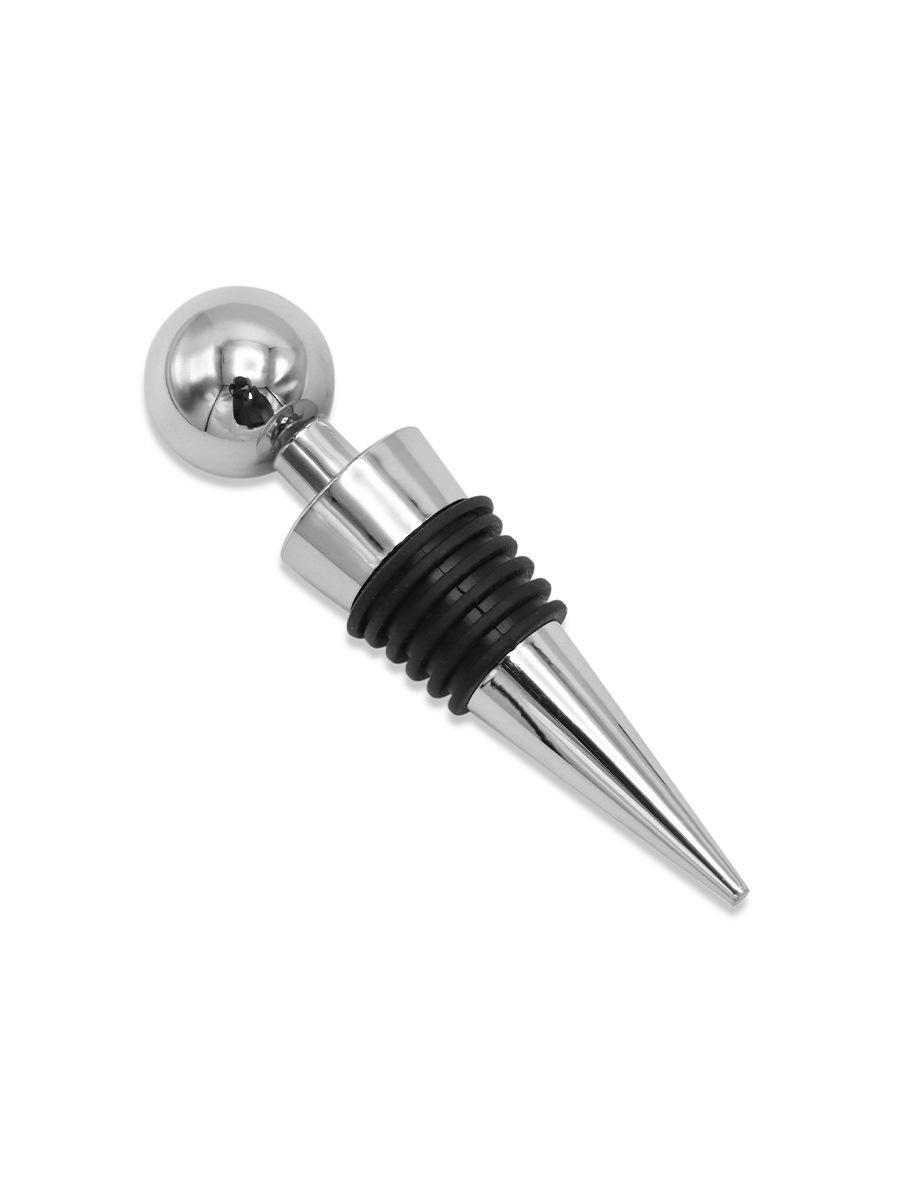 Пробка із нержавійки 2 см Срібний (U9517)