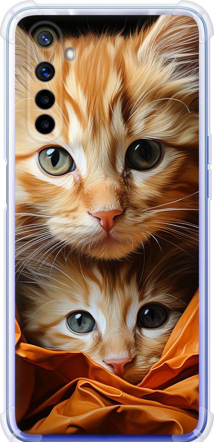 Чехол на Realme 6 Котики 2 (5664sp-1913-42517)