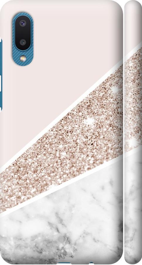 Чохол на Samsung Galaxy A02 A022G Пастельний мармур (4342m-2260-42517)