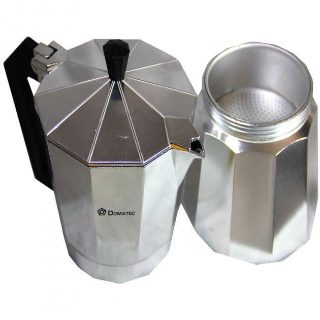 Гейзерная кофеварка Domatec DT-2709 на 9 чашек (1692207242). - фото 2