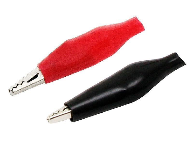 Затискач типу крокодил MINI 28 мм у ізоляції 1 пар (96-701#)