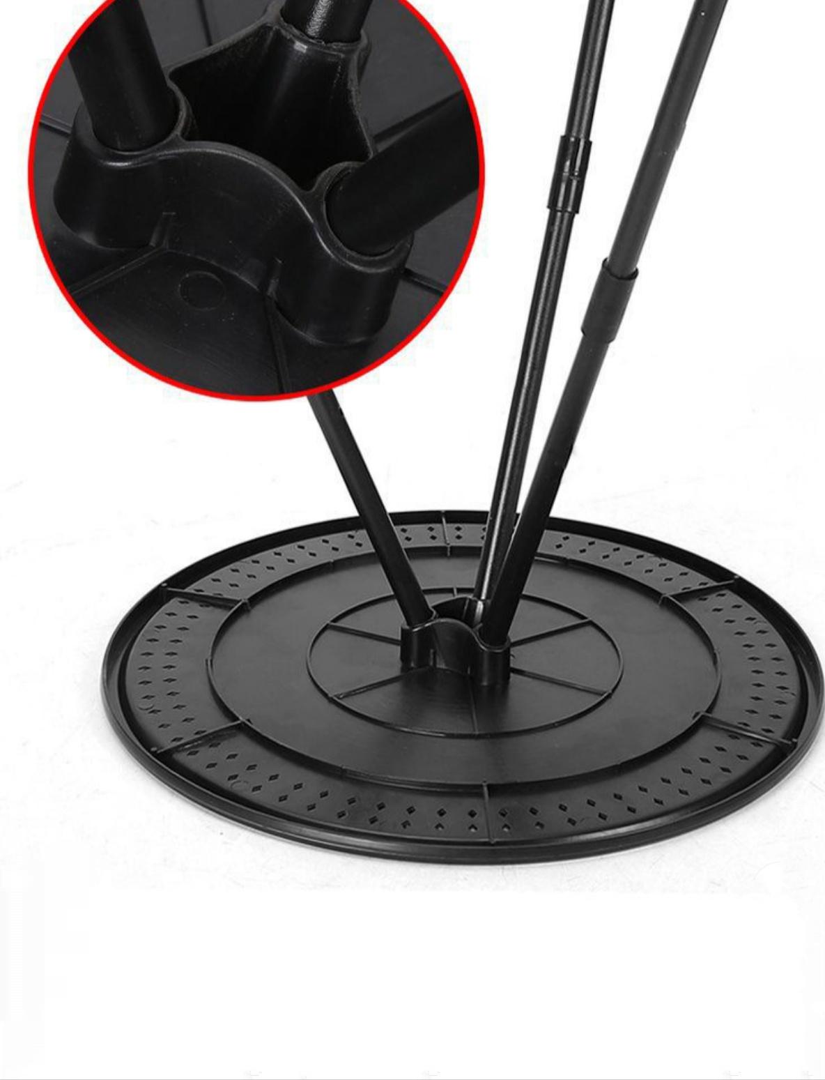 Стіл туристичний складаний для кемпінгу Чорний (RBT-38) - фото 2 Стіл туристичний складаний для кемпінгу Чорний (RBT-38) - фото 2