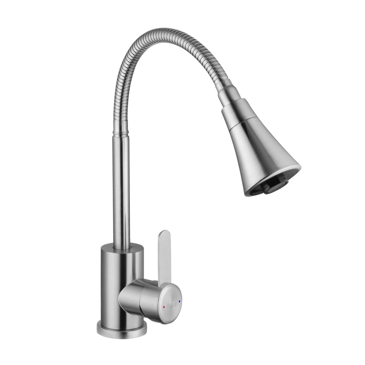 Смеситель для кухни Agua Elposo-INOX031 (CV035457)