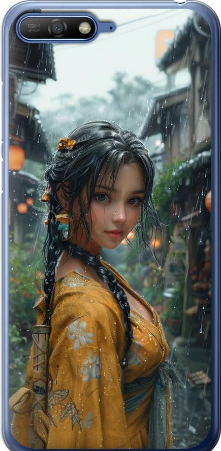 Чехол на Huawei Y6 2018 Anime-girl (6133t-1637-42517) Чехол на Huawei Y6 2018 Anime-girl (6133t-1637-42517)