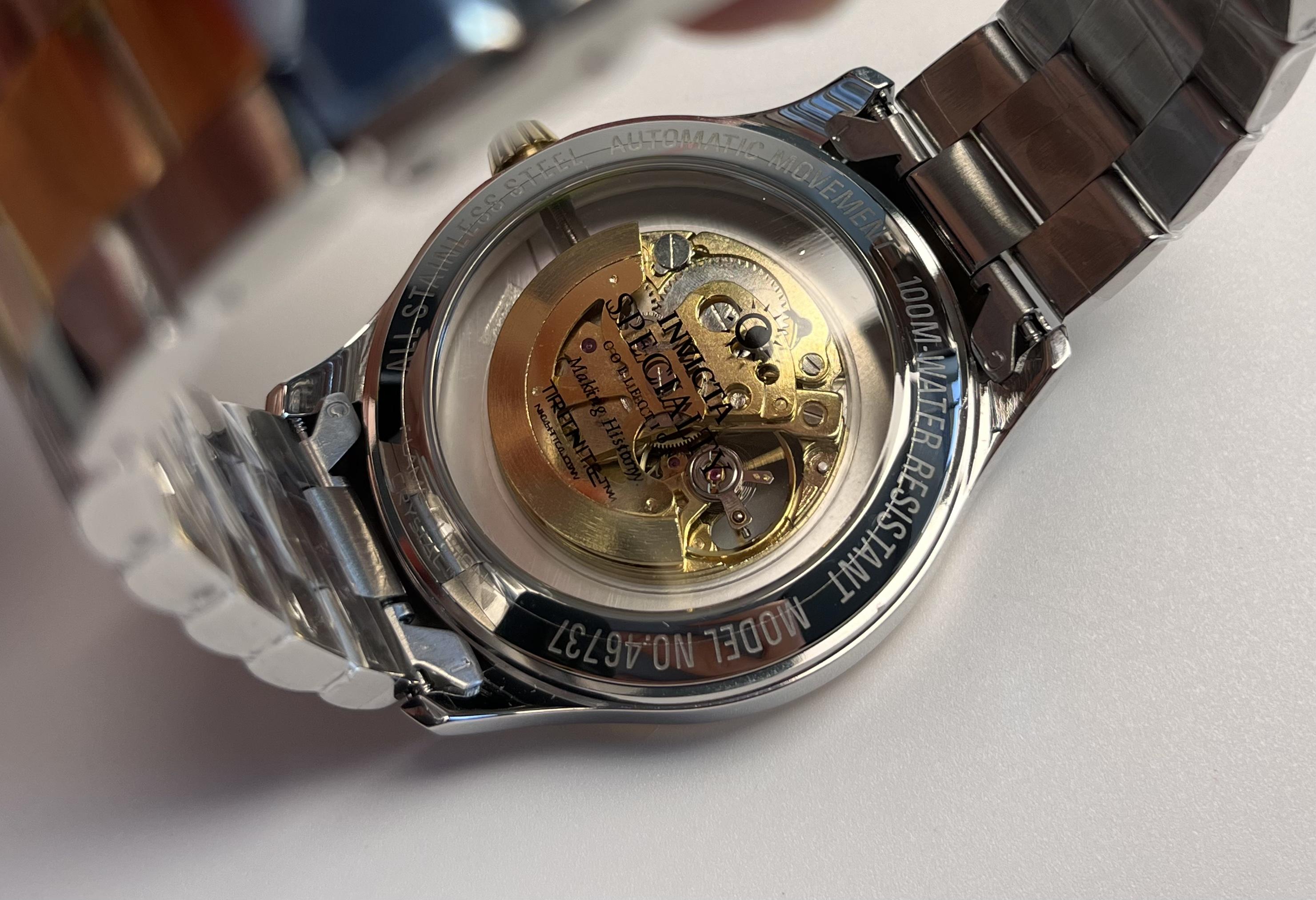 Наручний годинник чоловічий Invicta 46737 Specialty Automatic Вінтажний 45 мм (21319902) - фото 6