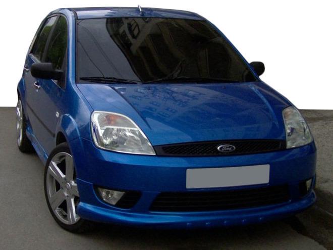 Бампер передний под покраску для Ford Fiesta 2002-2005 гг. (15390) - фото 2