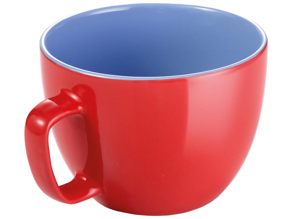 Кружка Crema Shine 860 мл Красный (MTE-387196-2)